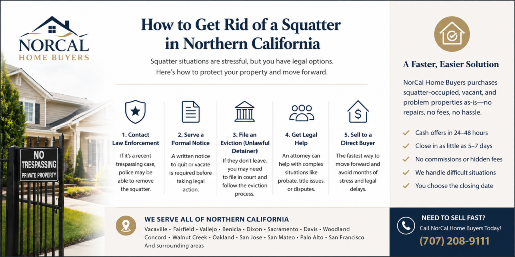 How to Get Rid of a Squatter in Northern California